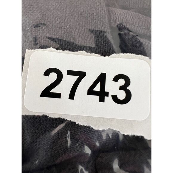 Lou & Grey Women's Gray Faded Black V Neck Flowy Swing Sleeveless Dress Size XS - Picture 10 of 10